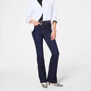 SPANXsculpt™ ReDefine Flare Jeans in Dark Indigo